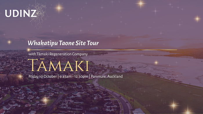 UDINZ Site Tour of Tāmaki logo